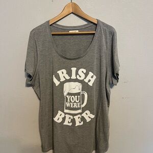Maurices Gray Irish Graphic Tee